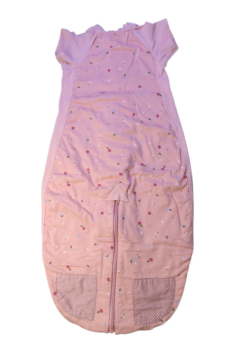 A Pink Sleepsacs from ErgoPouch in size 6-12M for girl. (Back View)
