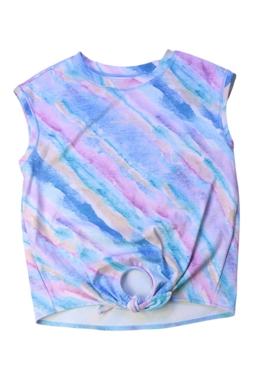 A Multicolour Sleeveless Tops from Moody Tiger in size 6T for girl. (Front View)