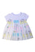 A White Short Sleeve Dresses from Fila in size 5T for girl. (Back View)