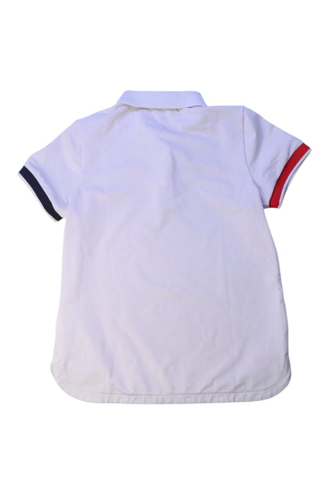 A White Short Sleeve Polos from Fila in size 7Y for girl. (Back View)