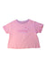 A Pink Short Sleeve T Shirts from Puma in size 7Y for girl. (Front View)