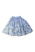 A Blue Mid Skirts from Vivetta in size 6T for girl. (Front View)