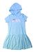 A Blue Short Sleeve Dresses from Fila in size 7Y for girl. (Front View)