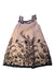 A Beige Sleeveless Dresses from Bora Aksu in size 6T for girl. (Back View)