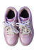 A Pink Sneakers from Reebok in size 7Y for girl. (Back View)