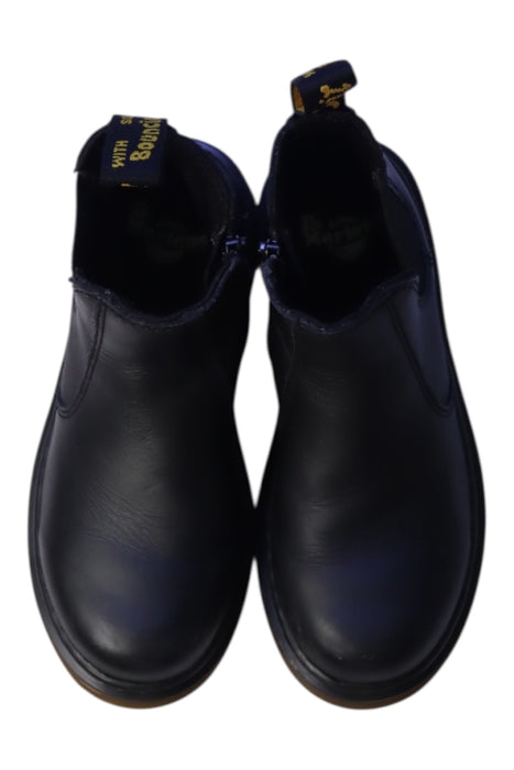 A Blue Casual Boots from Dr. Martens in size 7Y for neutral. (Back View)