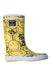 A Yellow Rain Boots from Aigle in size 6T for neutral. (Front View)