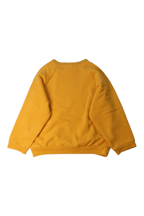 A Yellow Crewneck Sweatshirts from Siaomimi in size 6T for neutral. (Back View)