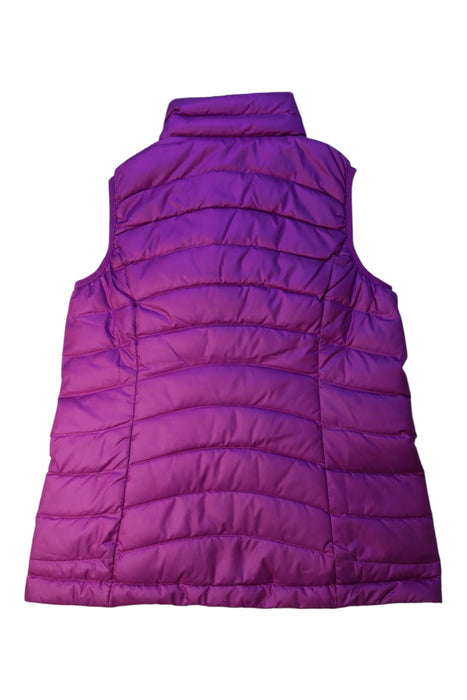 A Purple Outerwear Vests from Patagonia in size 7Y for girl. (Back View)