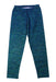 A Blue Leggings from Patagonia in size 5T for girl. (Front View)