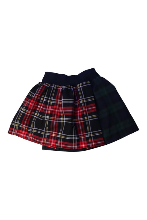 A Red Short Skirts from Momonittu in size 6T for girl. (Front View)