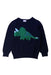 A Navy Crewneck Sweatshirts from Seed in size 6T for boy. (Front View)