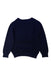 A Navy Crewneck Sweatshirts from Seed in size 6T for boy. (Back View)
