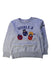 A Grey Crewneck Sweatshirts from Miki House in size 5T for boy. (Front View)