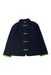 A Navy Lightweight Jackets from Shanghai Tang in size 6T for boy. (Front View)