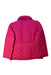 A Pink Puffer/Quilted Jackets from Polo Ralph Lauren in size 6T for girl. (Back View)