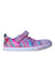A Multicolour Sneakers from Skechers in size 7Y for girl. (Front View)