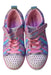 A Multicolour Sneakers from Skechers in size 7Y for girl. (Back View)