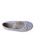A Silver Flats from Seed in size 7Y for girl. (Front View)