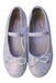 A Silver Flats from Seed in size 7Y for girl. (Back View)