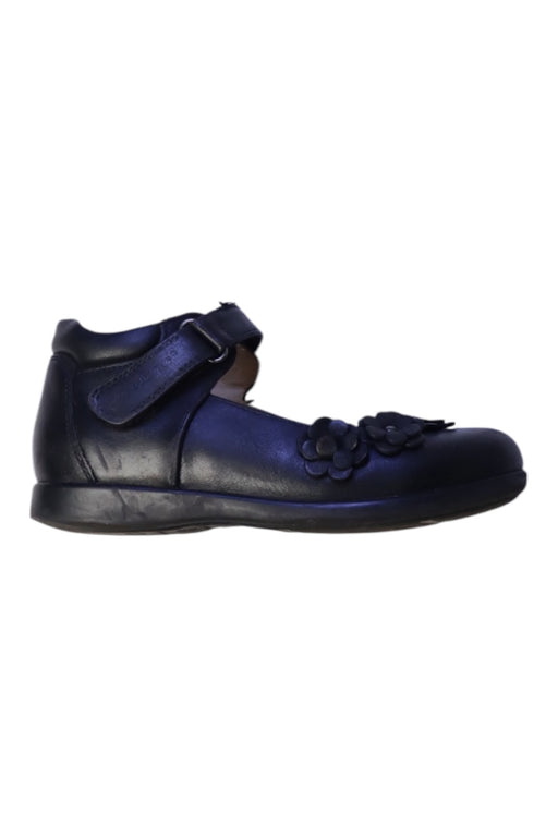 A Black Dress Shoes from Dr. Kong in size 6T for girl. (Front View)