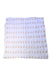 A White Swaddles from Aden & Anais in size O/S for neutral. (Front View)