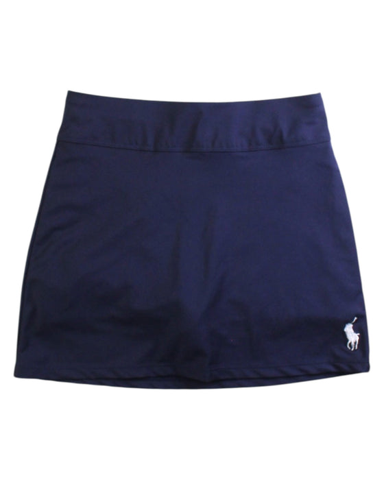 A Navy Skorts from Polo Ralph Lauren in size 8Y for girl. (Front View)