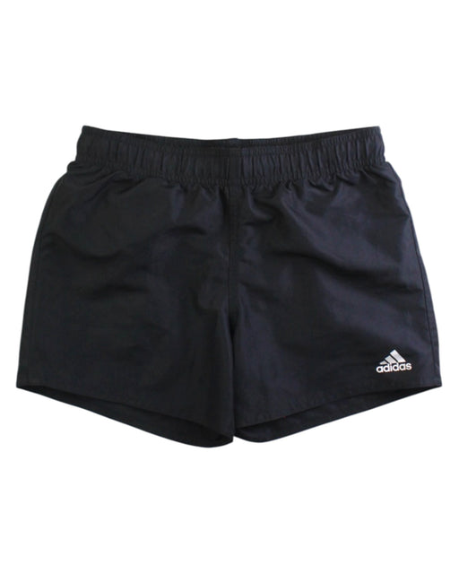 A Black Active Shorts from Adidas in size 9Y for neutral. (Front View)