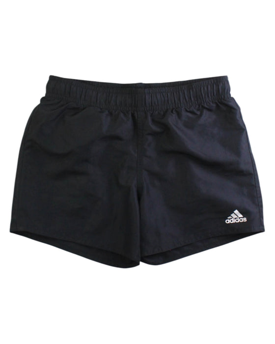 A Black Active Shorts from Adidas in size 9Y for neutral. (Front View)