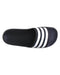 A Black Slippers from Adidas in size 11Y for neutral. (Front View)