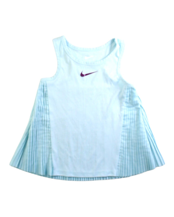A White Sleeveless Tops from Nike in size 3T for girl. (Front View)