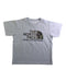 A Grey Short Sleeve T Shirts from The North Face in size 5T for boy. (Front View)