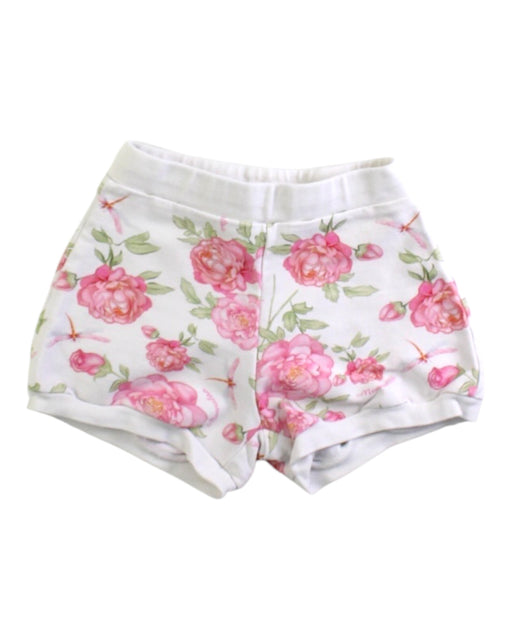 A Pink Shorts from Monnalisa in size 12-18M for girl. (Front View)
