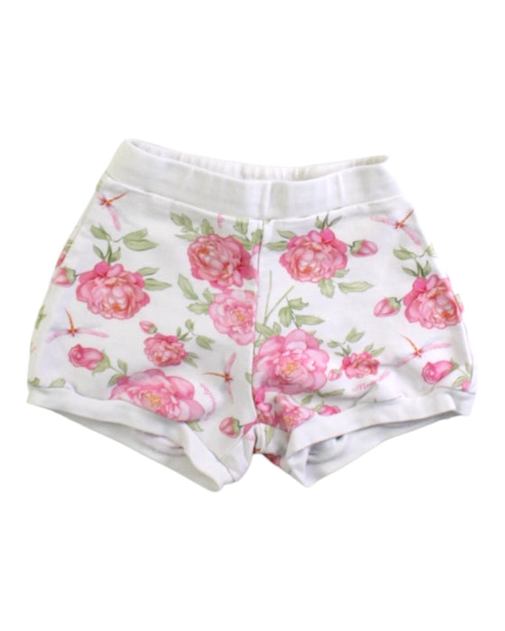 A Pink Shorts from Monnalisa in size 12-18M for girl. (Front View)