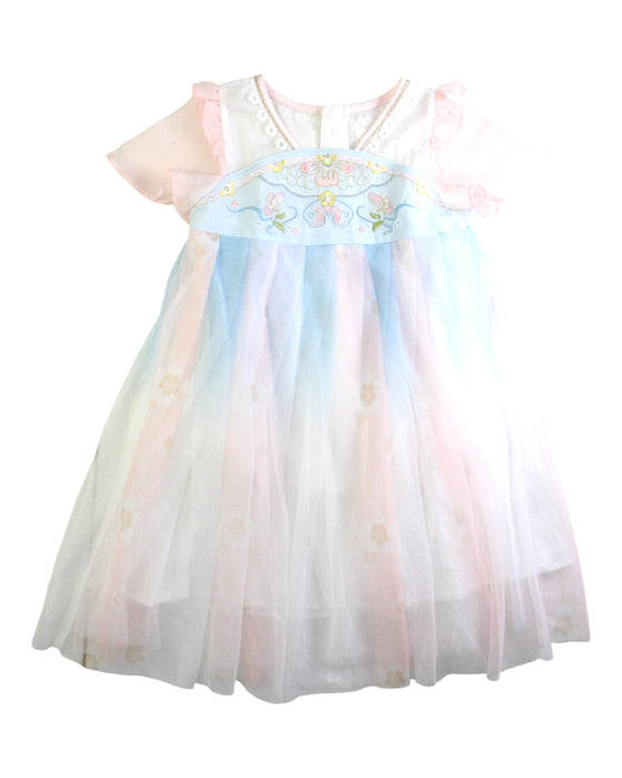 A Multicolour Short Sleeve Dresses from Balabala in size 2T for girl. (Front View)
