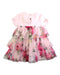 A Pink Short Sleeve Dresses from Baker by Ted Baker in size 2T for girl. (Back View)