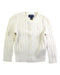 A White Cardigans from Polo Ralph Lauren in size 3T for girl. (Front View)