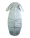 A Grey Sleepsacs from ErgoPouch in size 2T for neutral. (Back View)