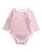 A Red Long Sleeve Bodysuits from Balabala in size 12-18M for neutral. (Front View)