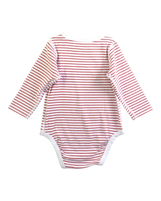 A Red Long Sleeve Bodysuits from Balabala in size 12-18M for neutral. (Back View)