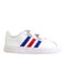 A White Sneakers from Adidas in size 3T for neutral. (Front View)