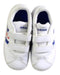 A White Sneakers from Adidas in size 3T for neutral. (Back View)