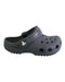 A Grey Slip Ons from Crocs in size 18-24M for neutral. (Front View)