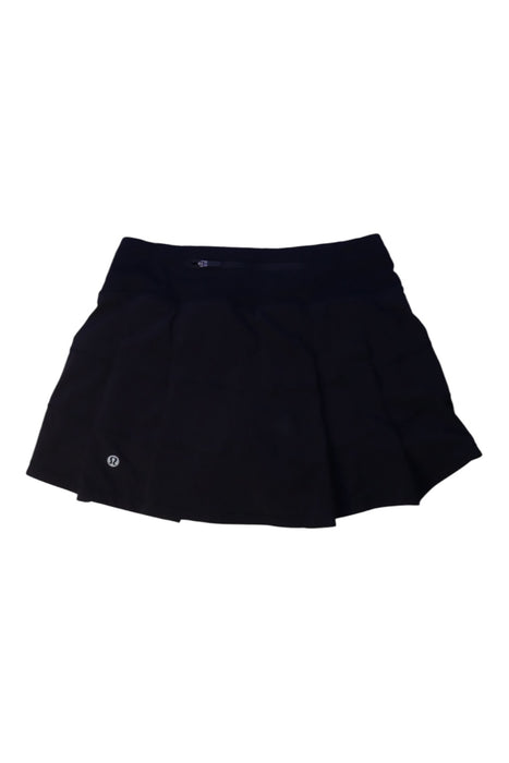 A Black Skorts from Lululemon in size 14Y for girl. (Back View)