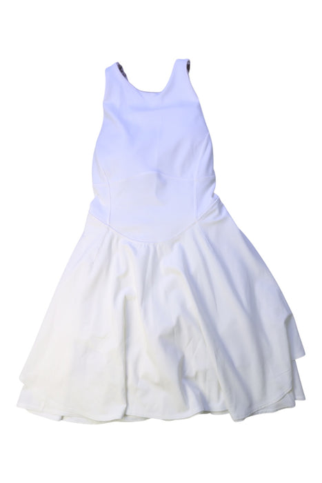 A White Sleeveless Dresses from Lululemon in size 14Y for girl. (Front View)