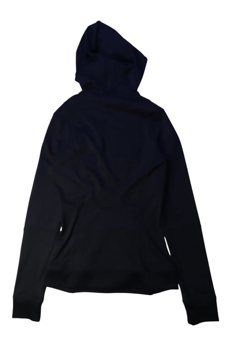 A Black Hooded Sweatshirts from Adidas by Stella McCartney in size 14Y for girl. (Back View)