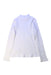 A White Long Sleeve Tops from Lili Gaufrette in size 10Y for girl. (Back View)