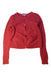 A Red Cardigans from Bonpoint in size 10Y for girl. (Front View)