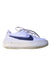 A White Sneakers from Nike in size 12Y for girl. (Front View)