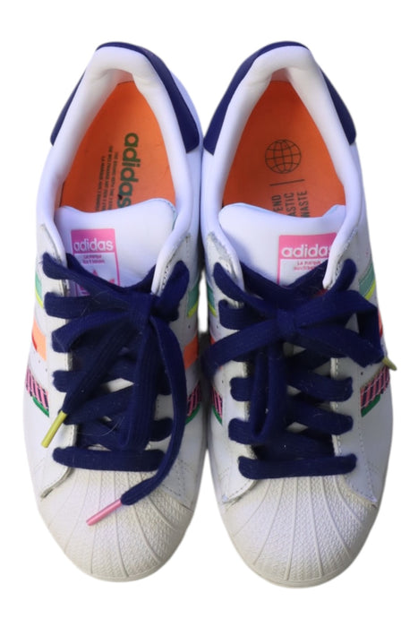 A Multicolour Sneakers from Adidas in size 12Y for boy. (Back View)